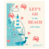 Dishcloth Let's go to the Beach