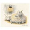 Design Dishcloth Sleepy Sheep