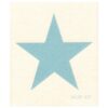 Dishcloth Star blue