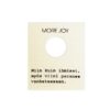 Wine Bottle Neck Tag Niin kuin ihmiset black
