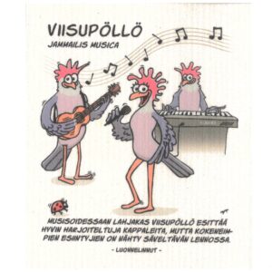 Dishcloth Viisupöllö