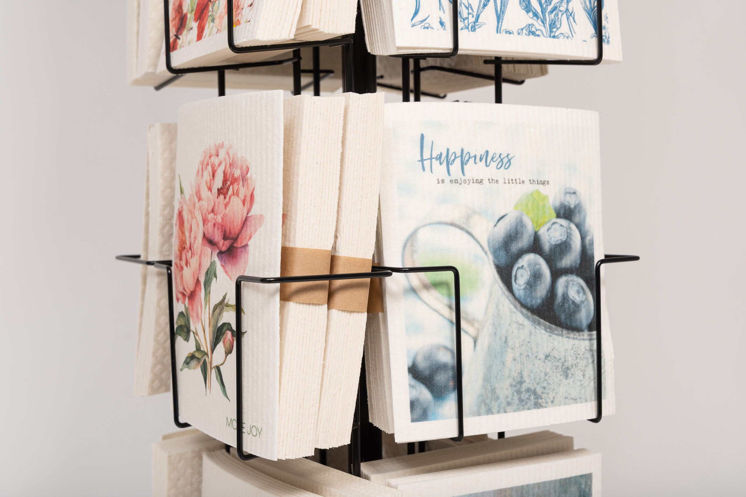 Kitchen cloth/Card rack, tall 24 pockets - Image 4