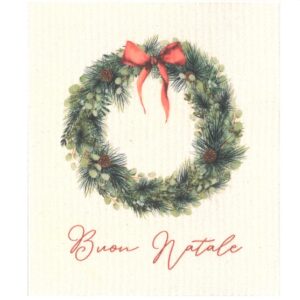 Dishcloth ND Buon Natale