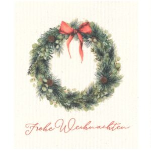 Dishcloth ND Wrohe Weihnachten