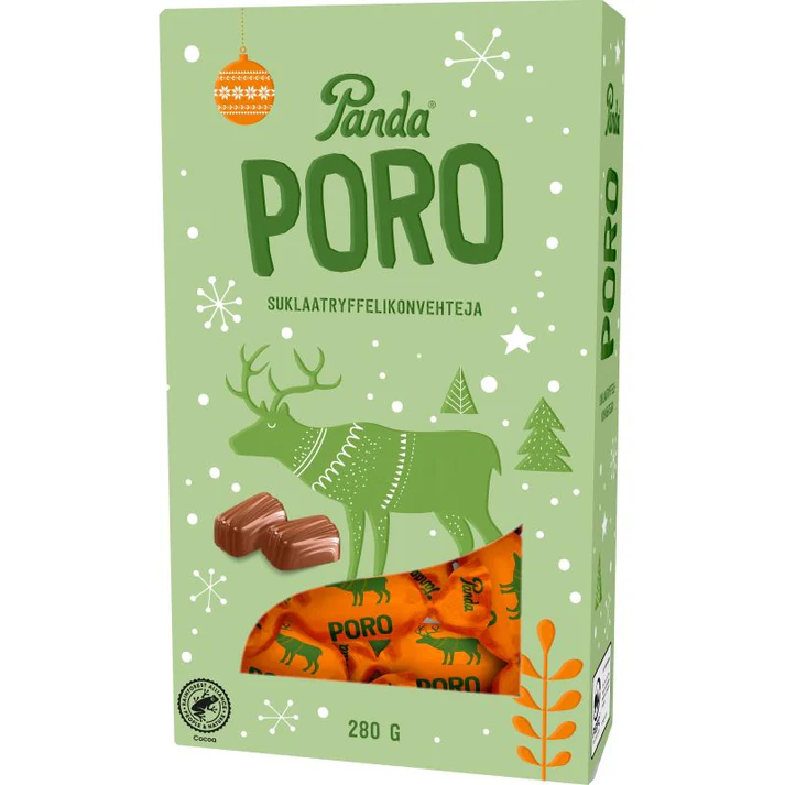 Gift box Chocolate Truffle and Reindeer dishcloth - Image 2