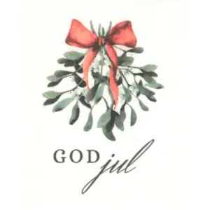 Dishcloth ND Mistletoe god jul